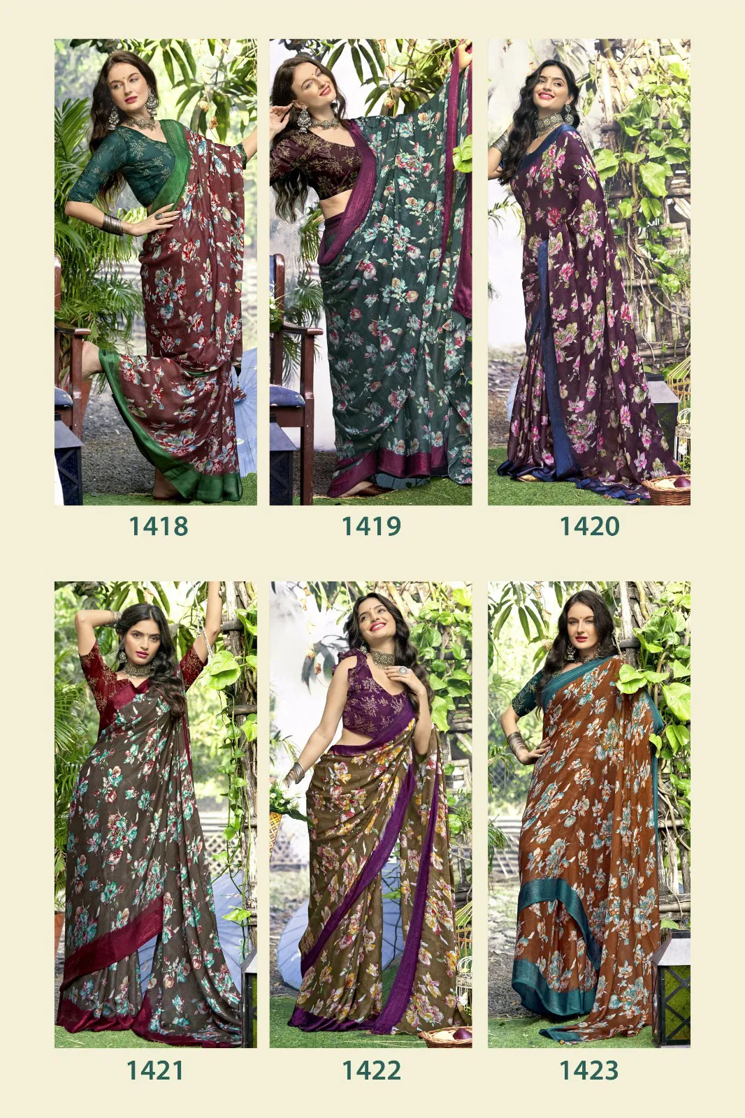 Ishmeet Vol 7 By Vallabhi Chiffon Printed Daily Wear Saree Wholesale Online